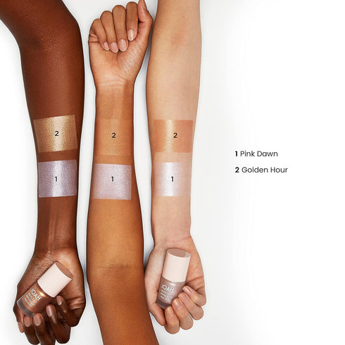 JOAH Liquid Rays Highlighter, Highlight Stick for Face Contour & Shimmer, Glow Illuminator, Korean Makeup, Buildable, Long Lasting, Cruelty Free F...