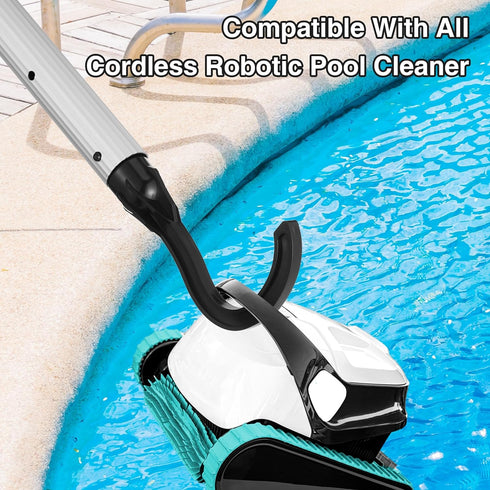 Hook for Robotic Pool Cleaner, Pool Hooks for Poles for Use In All Robotic Pool Vacuum Cleaner Including Cordless, Above Ground and Underwater, Su...