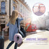 Travel Pillow Memory Foam for Airplanes - Neck Pillow for Traveling, Car, Home, Flight Pillow for Sleeping with Attachable Snap Strap Soft Washabl...