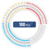 Bates- Solder Seal Wire Connectors, 100 pcs, Solder Connectors with Heat Shrink Butt Connectors, Waterproof Solder Wire Connectors Heat Shrink Wir...