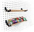 PEGGY Pegboard Tape and Ribbon Organizer, Accessory Hook and Dowel Storage for Wrapping, Crafts, Hobby, Wine Rack 12in kit (1pk)...
