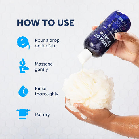 Truremedy Naturals Shea Butter Fragrance-Free Body Wash - Body Wash That Moisturizes - Shea Butter Fragrance-Free Body Wash (1 pk, 12 oz)...