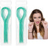 100 Pcs Floss Threaders Multifunctional Deep Clean Floss for Braces, Bridges, and Implants Dental Threader (Green)...