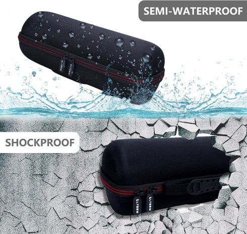LTGEM Hard Case for JBL Pulse 4 Waterproof Portable Bluetooth Speaker - Travel Protective Carrying Storage Bag(Black+Black)......