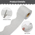 32.8 Feet Bulletin Board Borders,Scalloped Bulletin Board Trim Borders,Glitter Bulletin Board Borders for School, Classroom Decoration Strips (Sil...