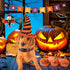 6 Pcs Halloween Dog Collars for Dogs Pumpkin Basic Dog Collars Adjustable Lightweight Holiday Dog Collar Comfortable Dog Collars with Plastic Buck...
