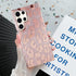 J.west Case for Samsung Galaxy S23 Ultra Case 6.8-inch,Luxury Metallic Glitter Leopard Print Design Slim Clear Soft Silicone Bumper Protective Pho...