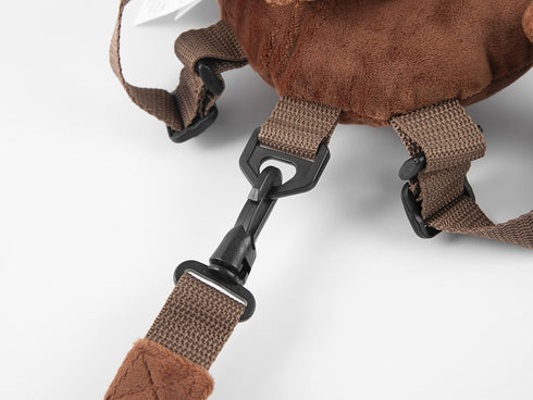 2 in 1 New Monkey Toddler Safety Harness Backpack Children's Walking Leash Strap?Brown?...