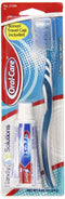 Toothbrush/toothpaste Kit Crest, (Pack of 8), Colors may vary...