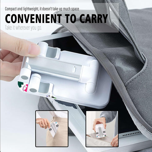 Foldable Cell Phone Stand,Angle Height Adjustable Cell Phone Holder,Phone Holder for Desk,Smart Phones Desk Accessories Phone Holder.?Butterfly?...