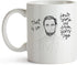 YouNique Designs Four Score and Seven Years Ago Coffee Mug, 11 Ounces, History Teacher Gifts, Abraham Lincoln Mug (White)...