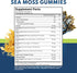 Sea Moss Gummies, Sea Moss 3000mg, Black Seed 2000mg, Ashwagandha 1000mg, Turmeric, Manuka Honey, ACV, Dandelion, Black Pepper, Burdock, Bladderwr...