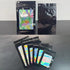 100 Pieces Smell Proof Bags Holographic Piecesaging Bags Storage Bag with Clear Window for Food Storage (Black Color,2.4 * 3.9 Inch)...
