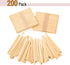 Mr. Pen- Popsicle Craft Sticks, 4.5 Inch, 200 Pack, Wax Sticks, Kids Crafts, Wooden Sticks for Crafting...