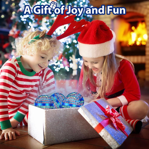 Flying Orb Ball Toys for 6 7 8 9 10 11 12 Years Old Boys Girls: Hand Controlled Mini Drone Hover Ball, Galaxy Boomerang Ball Magic Floating Ball, ...
