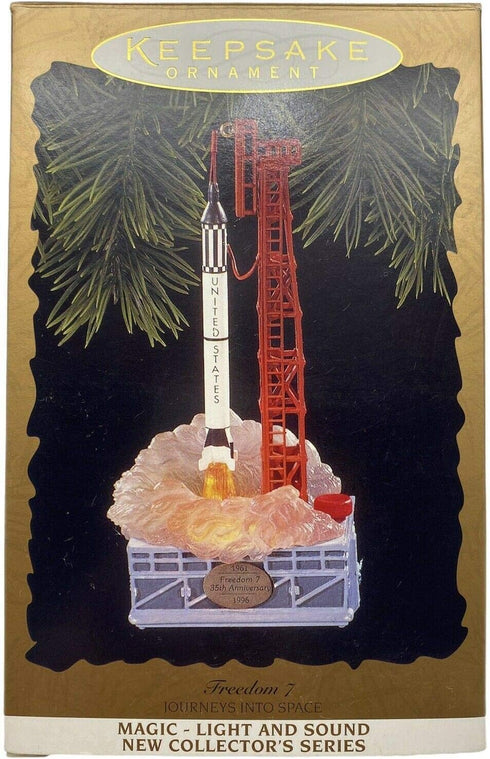 Freedom 7 Hallmark Keepsake Ornament 1st Edition (1996)...