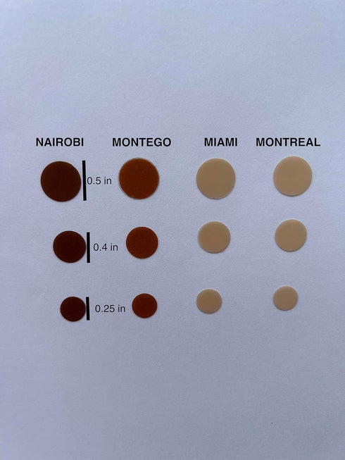 MATCHED Hydrocolloid Pimple Patches - Truly Invisible Pimple Patches - 3 Sizes, 72-Count(1 Pack )- Acne patches that match your skin tone & makeup...