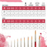 Princeton Velvetouch Paintbrush, Size 8, Scarlet...