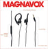 Magnavox MHP4854-BK Earhook Earbuds With Microphone in Black | Available in Black & White | Extra Value Comfort Stereo | Durable Rubberized Cable...