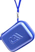 CASEMATIX Blue Travel Case Bag Compatible with Asthma Inhaler, Masks, Spacer Chamber - CASE ONLY, Spacer NOT Included...