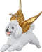 ANGEL WHITE POODLE ORNAMENT...