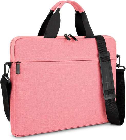 15.6-16 Inch Laptop Sleeve Shoulder Bag Waterproof Notebook Chromebook Computer Carrying Case Compatible with 15.6 inch Acer Asus Dell HP Thinkpad...