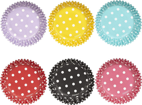 Wilton Standard Cupcake Liner Baking Cups, 300 Count, Polka Dots...
