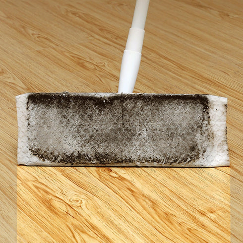 Dry Sweeping Cloths Dry Mop Refills for Floor Mopping and Cleaning Disposable Electrostatic Floor Cloths Dry Sweeping Cloths for Flat Swivel Mop 1...