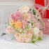 2Pack Bouquet Wrapping Paper with Pearl Florist, Pearl Edge Flower Wrapping Mesh Paper with 10 Yards Satin Ribbon for Florist Supplies Mother's Da...
