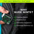 NUDE Mints | Concentrated Liquid Capsules | Mouth Watering Mint - Lasts 3X Longer - 3X Stronger - Extreme Bad Breath Treatment for Adults - Sugar ...