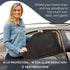 Universal Car Side Window Baby Sun Shade (2pc) | Protects Baby and Kids from the Sun| Fits All (99%) Cars Most SUV's | Travel ebook included!...
