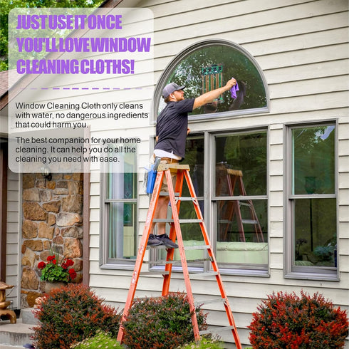 Window Cleaning Cloth & Enviro Cloth, Window Cloth & Enviro Cloth. for Cleaning Home, car, Restaurant, bar, and Hotel Office. Clean no Traces. (Gr...