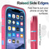 for iPhone 14 Case & iPhone 13 Case 6.1" with 2 Screen Protector Tempered Glass, Heavy Duty Military Grade Full Body Protection Drop-Proof Phone C...