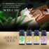 Natural Essential Oil Blend Set, 4 Pack, Essential Oil Blends for Massage, Suitable for Aromatherapy, Massage, Gifts, Hair Care (Jasmine&Rosemary&...