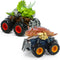 Oriate Dinosaur Monster Truck Triceratops and Carnotaurus Car Toys for Kids 3-5, Dino Stunt Race Push and Go Car, Outdoor Toys for Toddlers Boys G...