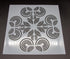 7.5mil Blank Mylar Sheets(10 Pack),12X12 inch Milky Translucent PET Blank Stencils Sheets,Template Material for Cutting Machine, Make Airbrush Ste...