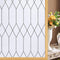 Windimiley Window Privacy Film Stained Glass Frosted Glass Window Clings Moroccan Lattice Decorative Bathroom Door Coverings UV Sun Blocking Heat ...