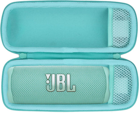 Hard Case Compatible with JBL Flip 6 Flip 5 Flip 4 Waterproof Portable Bluetooth Wireless Speaker (Teal Case)......