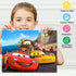 LELEMON Cars 100 Pieces Jigsaw Puzzles for Kids Ages 4-8 Lightning Puzzles in Metal Box, Children Learning Educational Puzzles for Boys and Girls...