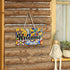 Kigai Welcome Sign Mexican Talavera Front Door Sign, Waterproof Wall Hanging Plaque for Housewarming, Farmhouse Porch Yard Garden Home Decor, 11 x...