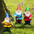 Miniature Garden Gnome Sets Fairy Garden Gnomes Outdoor Small Gnome Figurines Fairy Garden Accessories Gnome Garden Decorations...