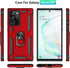 Galaxy Note 20 Ultra Case (NOT Fit The Note 20) with HD Screen Protectors, Androgate Military-Grade Ring Holder Kickstand Drop Tested Shockproof C...