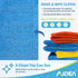 AIDEA Microfiber Cleaning Cloth 8PK, Dusting Cloth Drying Towel, All Purpose Soft Absorbent, Lint Free Rags, Streak Free Wash Cloth for House, Kit...