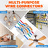 54PCS Lever Wire Connectors, 1 to 1 Inline Electrical Lever Wire Connectors kit for Quick Connect, pushin Compact Splicing Lever Wire Connectors, ...