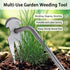 Weed Puller Tool, Garden Weeding Tool Gardening with Ergonomic Rubber Handle, Hand Weeder Manual Uprooting Weeding Artifact Dandelion Weed Puller ...