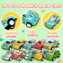 Toy Cars for Kids Ages 4-8, 30Pcs Pull Back Cars Playses with Storage Bags, Race Car Party Favors for Toddler Boys Girls Treasure Box Prizes Rewar...