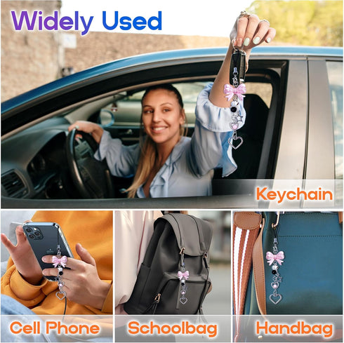 2Pcs Silicone Suction Phone Case Adhesive Mount, Anti-Slip Hands-Free Phone Holder, Sticky Phone Grip Compatible with iPhone and Android Cases for...