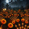 Scary Eyeballs Solar Halloween Lights Outdoor,2PACKS 12LED Halloween Decorations with 3D Floating Scary Eyeballs Magic Lights,Solar Spooky Lights ...
