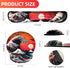 Ergonomic Japanese Sea Waves Small Mouse Pad with Wrist Rest and Keyboard Wrist Rest Set,Easy Typing & Pain Relief,Gaming Mousepad with Wrist Supp...