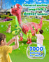 Dinosaur Bubble Gun for Todddles Kids 2-4-8-10, Automatic Bubble Machine Gun for Parties Indoor Outdoor, Electric Handheld Bubble Blower with Ligh...